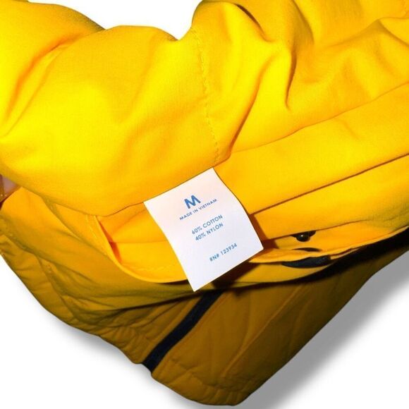 Southern Tide Navy Blue & Yellow Reversible Gilet Vest Size M - Picture 11 of 12